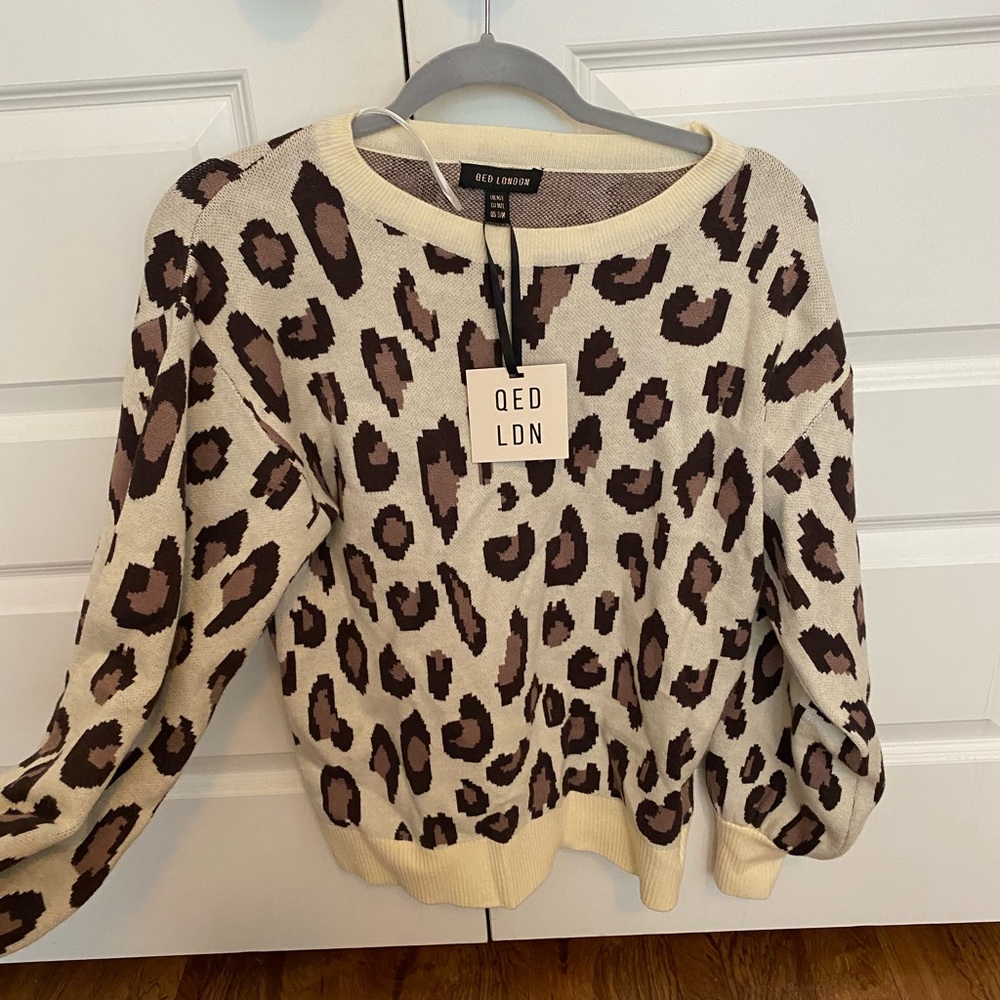 Cheetah Sweater